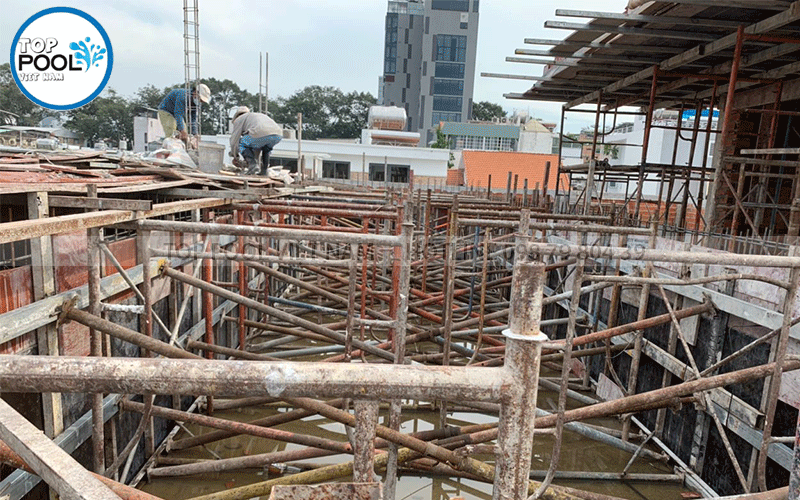 cách xây hồ bơi tại nhà