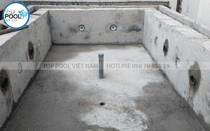 cấu tạo bể sục bê tông