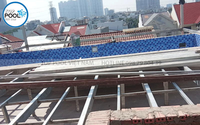 chi phí làm hồ bơi gia đình tại Bình Dương