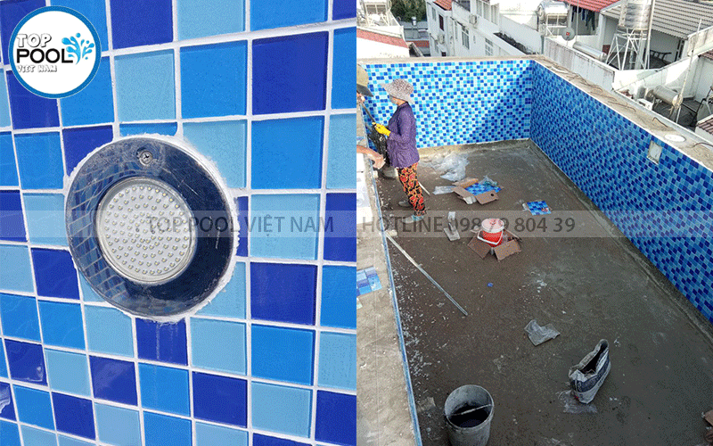 chi phí làm hồ bơi gia đình tại Long An