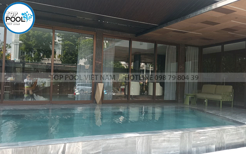 chi phí xây dựng bể bơi tại TP HCM