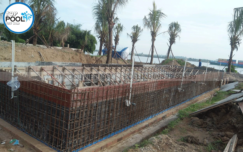 chi phí xây dựng hồ bơi gia đình