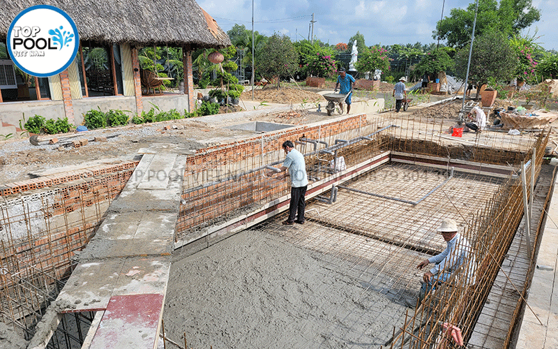 xây dựng hồ bơi gia đình tại củ chi