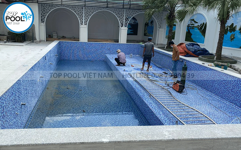 chi phí xây dựng hồ bơi kinh doanh tại Bình Dương