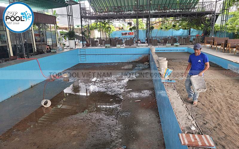 chi phí xây dựng hồ bơi kinh doanh