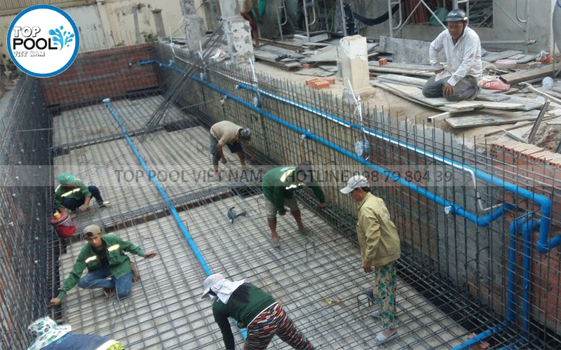 chi phí xây dựng hồ bơi tại Tiền Giang