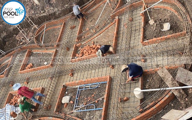 chi phí xây hồ bơi gia đình