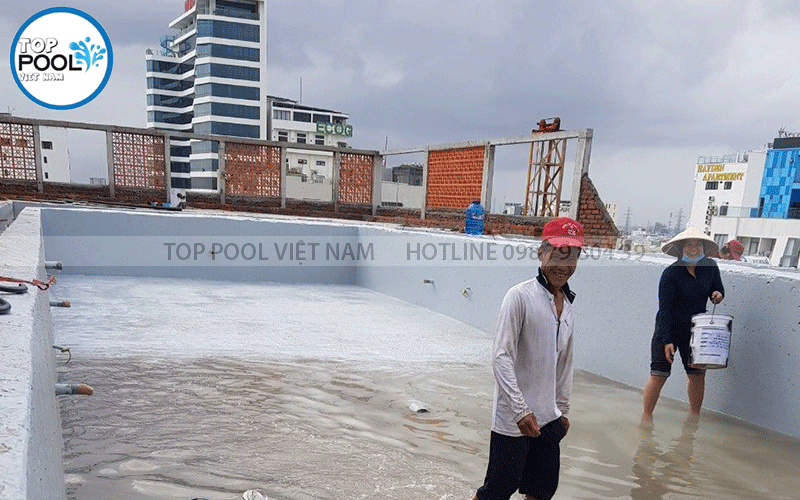 chống thấm hồ bơi tại Bình Dương