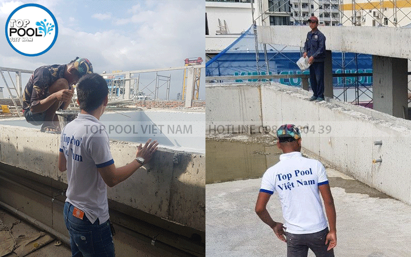 chống thấm hồ bơi tại Bình Dương