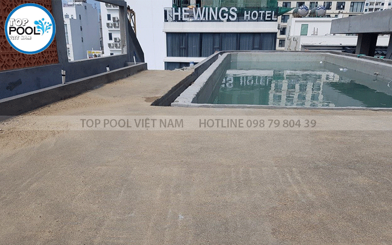 cống thấm hồ bơi tại Cần Thơ