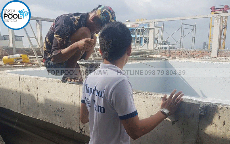 chống thấm hồ bơi