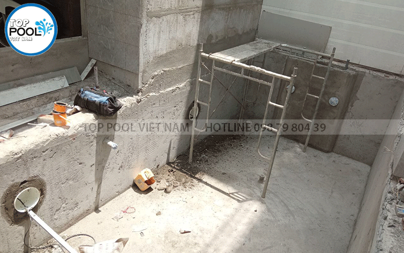chuyên thi công hồ bơi tại Long An