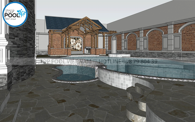 công ty chuyên thiết kế hồ bơi gia đình