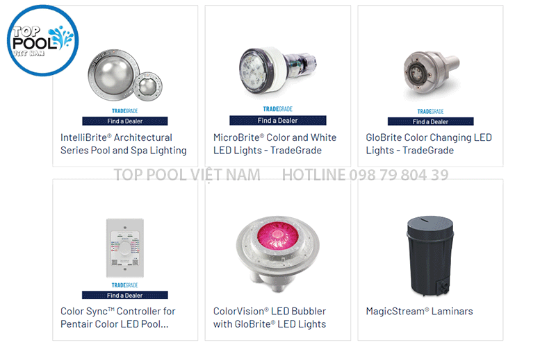 cung cấp thiết bị hồ bơi chính hãng