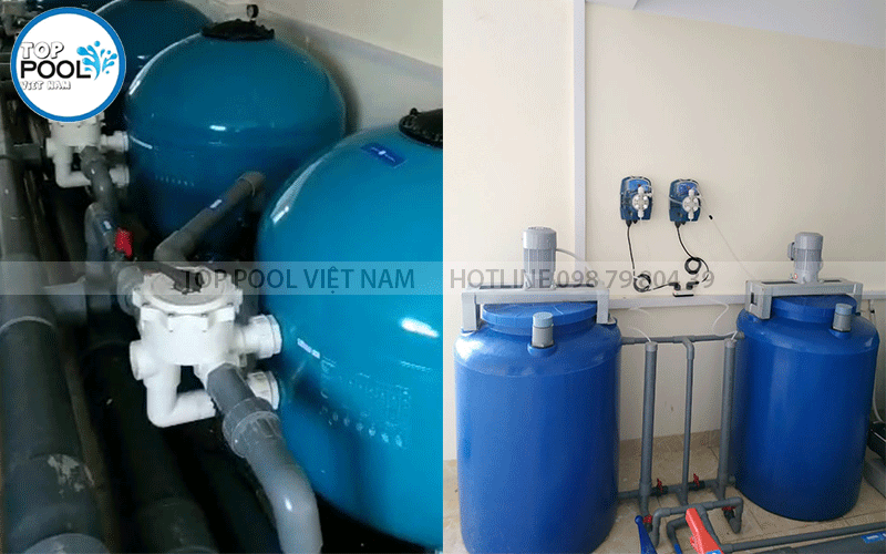 cung cấp thiết bị hồ bơi