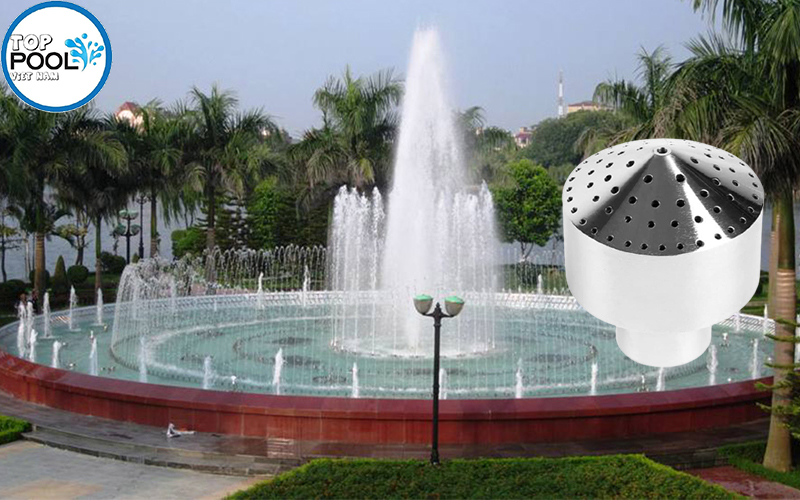 Đầu phun hình chùm pháo hoa phi 49mm