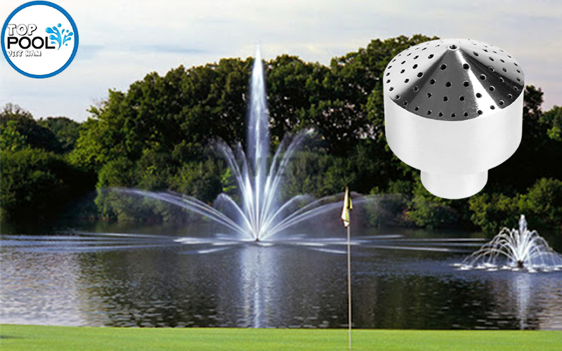 Đầu phun hình chùm pháo hoa phi 27mm