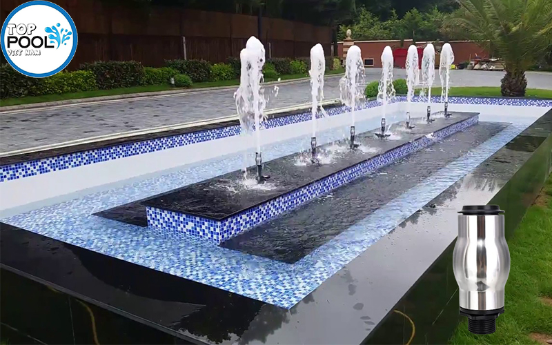 Đầu phun nước hồ cảnh sủi bọt phi 34mm