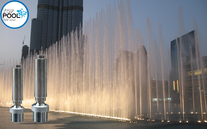 đầu phun nước inox