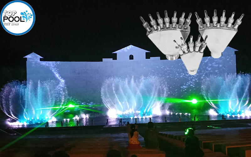 Đầu phun rẽ quạt 5 tia