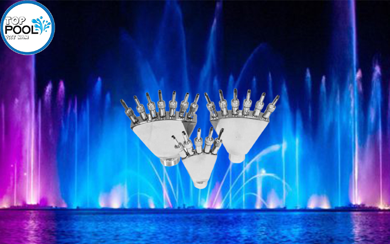 đầu phun rẻ quạt 6 tia
