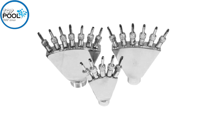 đầu phun rẻ quạt 7 tia