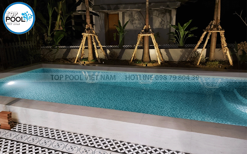 đèn âm nước hồ bơi
