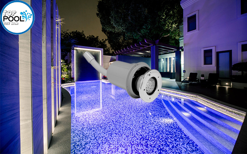 Đèn led âm nước hồ bơi