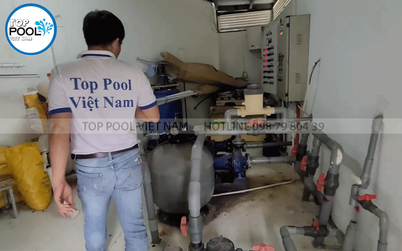 dịch vụ bảo trì thiết bị lọc nước hồ bơi