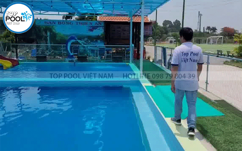 dịch vụ xử lý nước hồ bơi gia đình