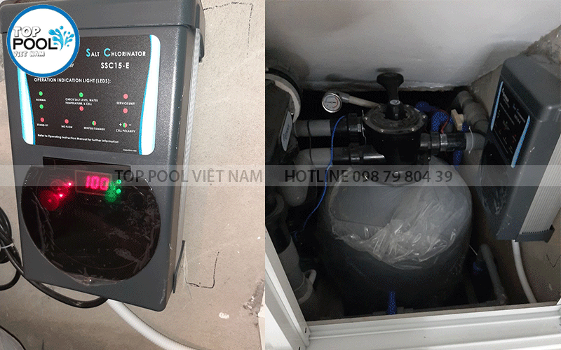 điện phân muối hồ bơi SSC50-T