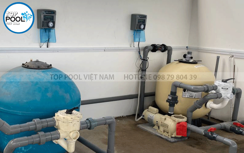 máy điện phân muối Crystal