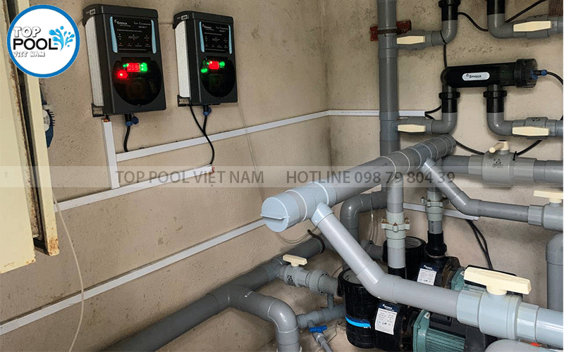 điện phân muối hồ bơi emaux SSC15-T