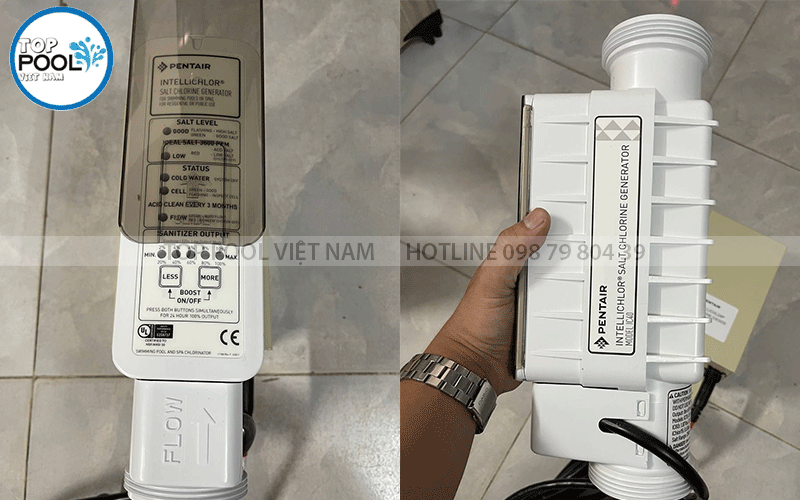 Máy điện phân muối Pentair IC40