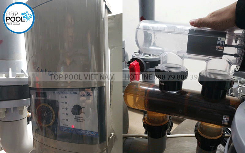 điện phân nước muối waterco