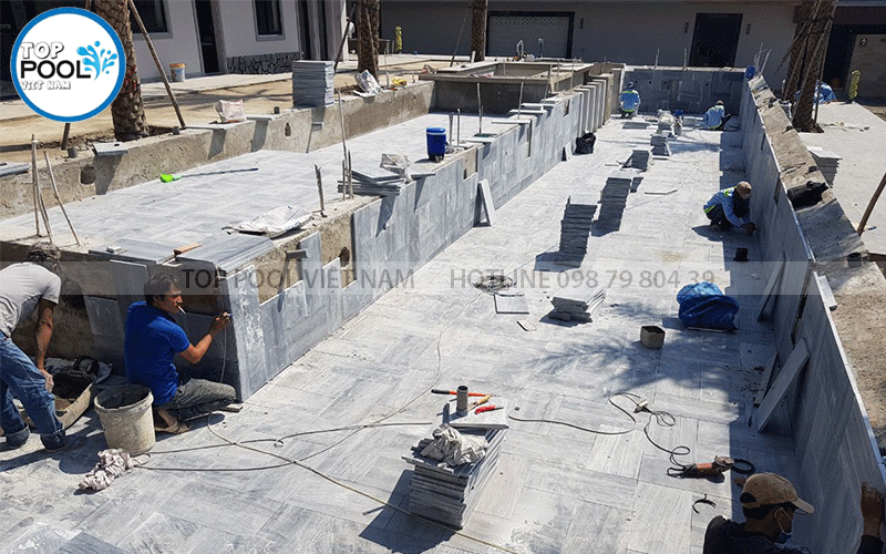 độ sâu hồ bơi gia đình tại đồng nai