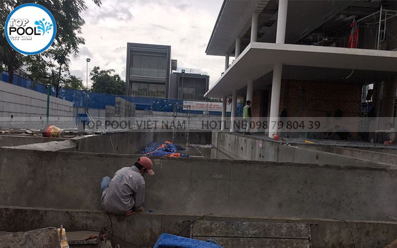 đơn giá thi công hồ bơi