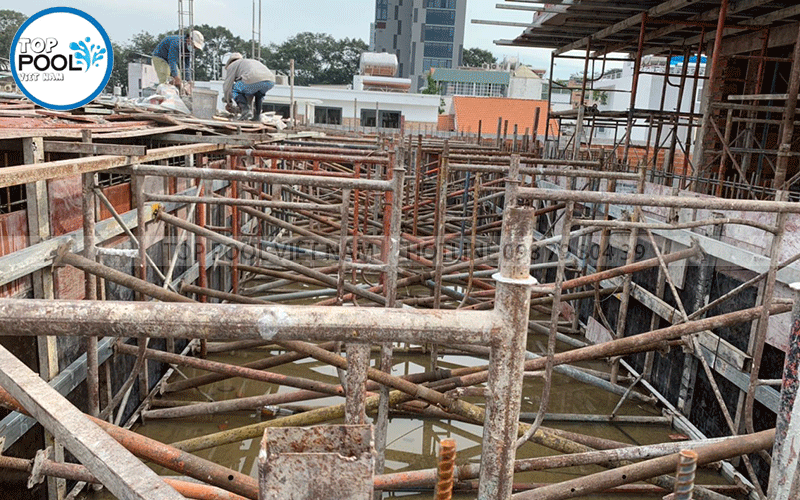 dự toán xây dựng bể bơi tại Long An