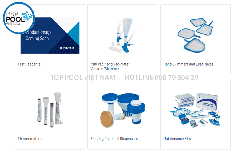bộ dụng cụ vệ sinh hồ bơi chuyên nghiệp