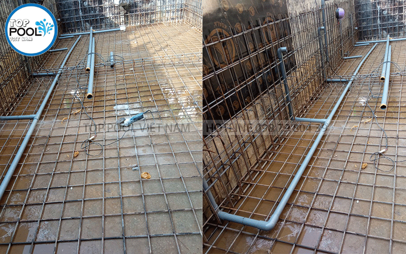 đường ống hồ bơi gia đình