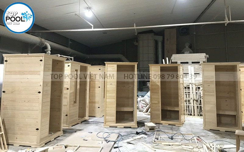 gia công phòng xông hơi