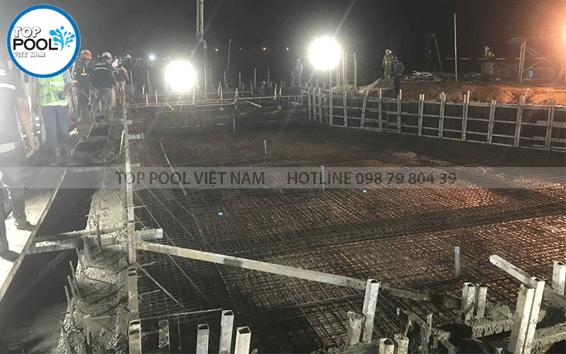 giá thi công bể bơi tại Bình Dương