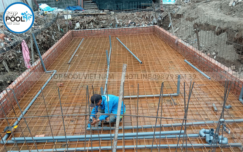 giá xây dựng bể bơi tại Long An
