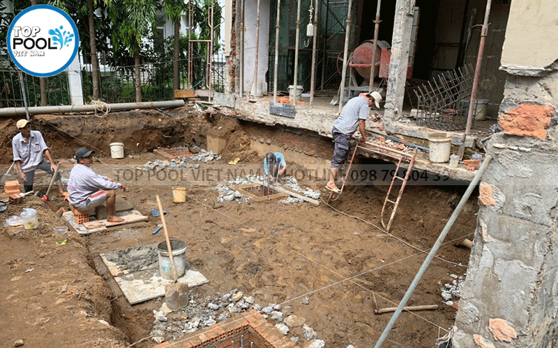 giá xây dựng hồ bơi