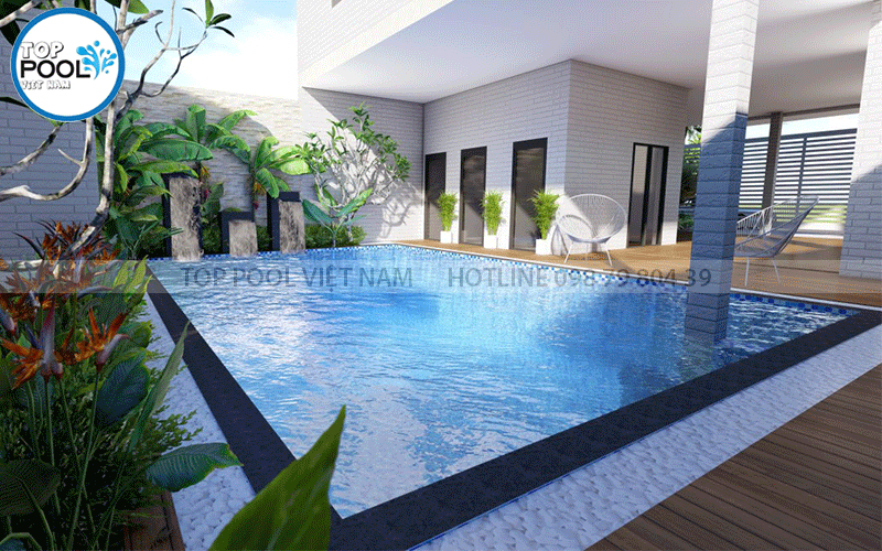 giá xây dựng hồ bơi tại Bến Tre