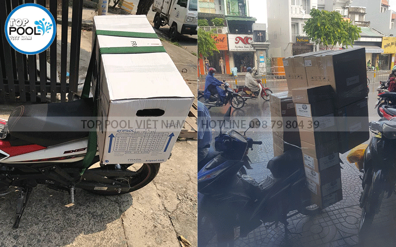 giao thiết bị hồ bơi khu vực tp hcm