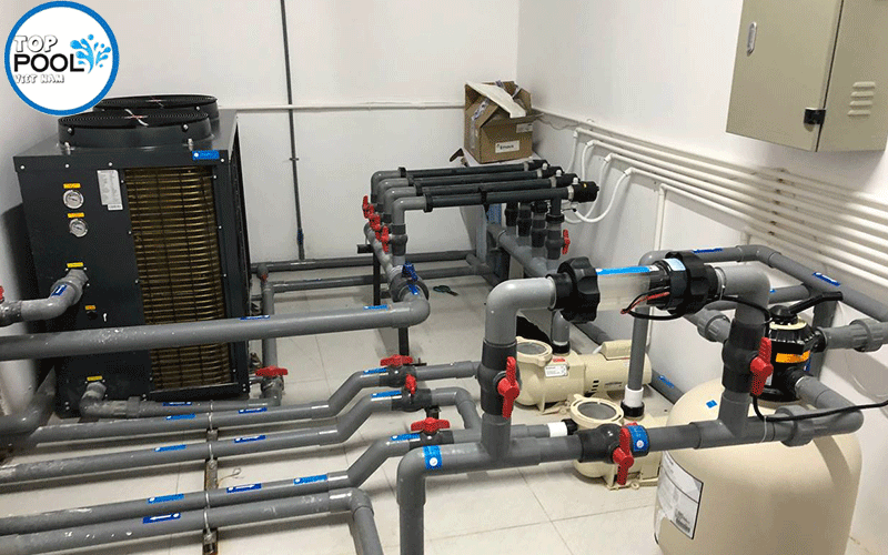 hệ thống làm nóng nước cho hồ bơi