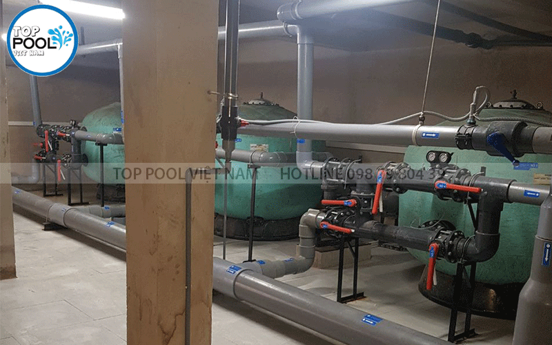 hệ thống lọc nước bể bơi