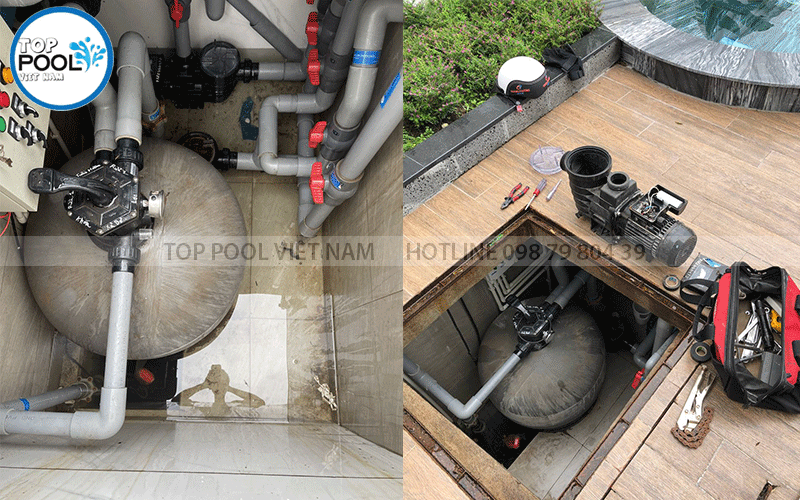 Hệ thống lọc nước hồ bơi