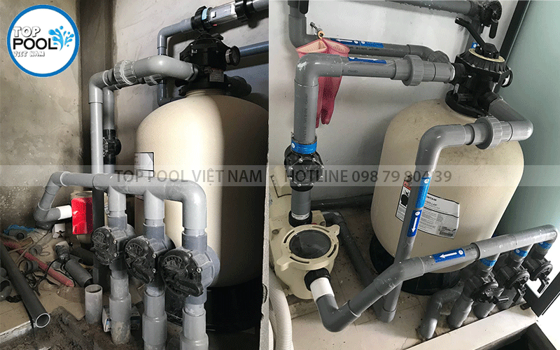 hệ thống lọc nước hồ bơi